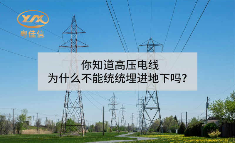 你知道高压电线为什么不能统统埋进地下吗？